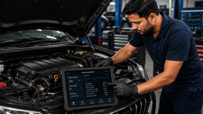 Auto engine diagnostic